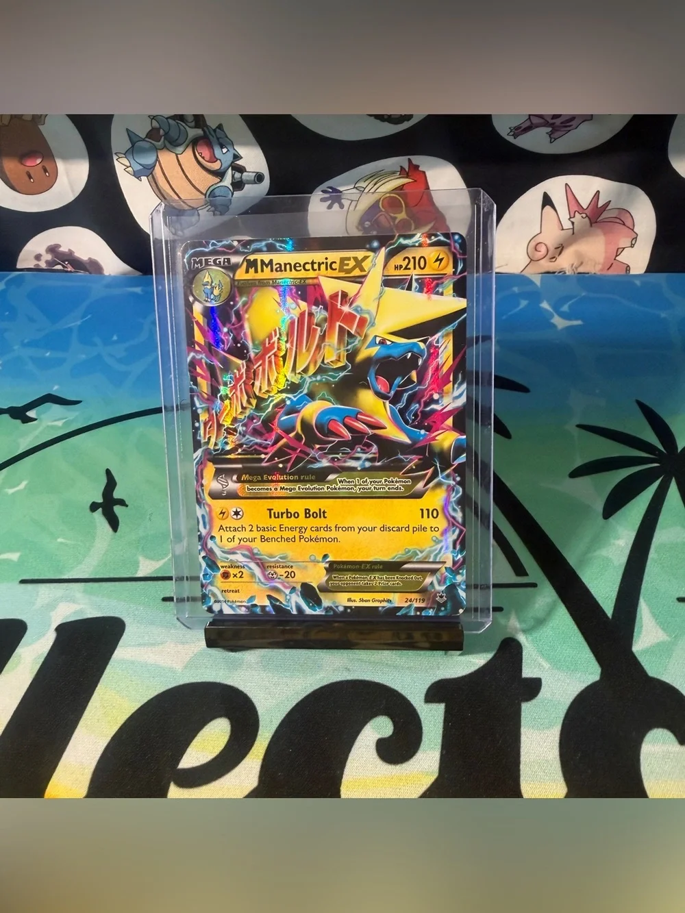 M Manectric EX 24/119 XY - Phantom Forces Holo